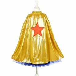Online Déguisement Super Hero girl robe+cape (8-10 ans) Enfant Déguisement Enfant