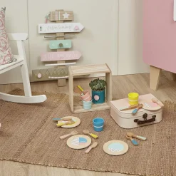 Janod Dînette en bois (20 pièces)