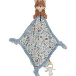 Little Dutch Doudou attache sucette carré renard Forest Friends