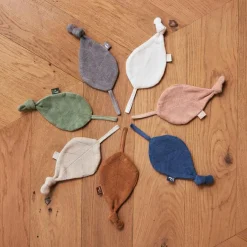 Jollein Doudou attache sucette feuille Nougat