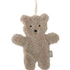 Jollein Doudou attache sucette Teddy Bear Olive Green