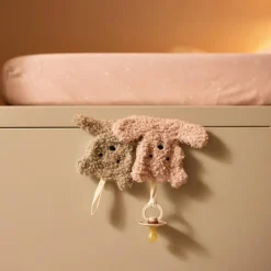 Jollein Doudou attache sucette Teddy Bear Olive Green