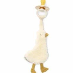 Little Dutch Doudou attache-tétine en gaze de coton Oie