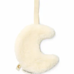 New Doudou attache-tétine Lune Pure Soft White Doudou Attache Sucette