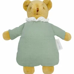 Trousselier Doudou avec hochet Ours Celadon