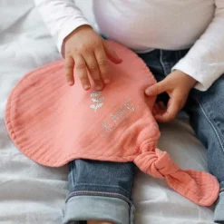 Les Griottes Doudou ballon Rose (personnalisable)