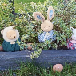 Outlet Doudou boule 3 en 1 Lion Les petits futés Doudou Plat