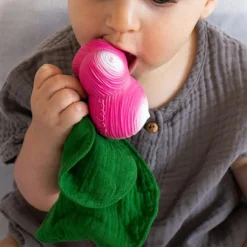 Hot Doudou de dentition 2 en 1 Ramona le radis Doudou Plat