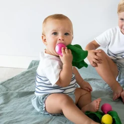 Hot Doudou de dentition 2 en 1 Ramona le radis Doudou Plat