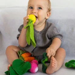 Oli & Carol Doudou de dentition 2 en 1 John Lemon