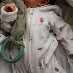 Discount Doudou de dentition Leaf Green Doudou Plat