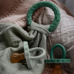 Discount Doudou de dentition Leaf Green Doudou Plat