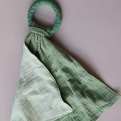 Discount Doudou de dentition Leaf Green Doudou Plat