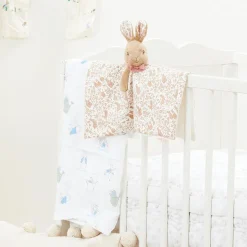 New Doudou lange Flopsy Pierre Lapin collection signature Doudou Plat