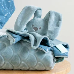 Discount Doudou Lapidou Glow phosphorescent Vert de gris Doudou Attache Sucette