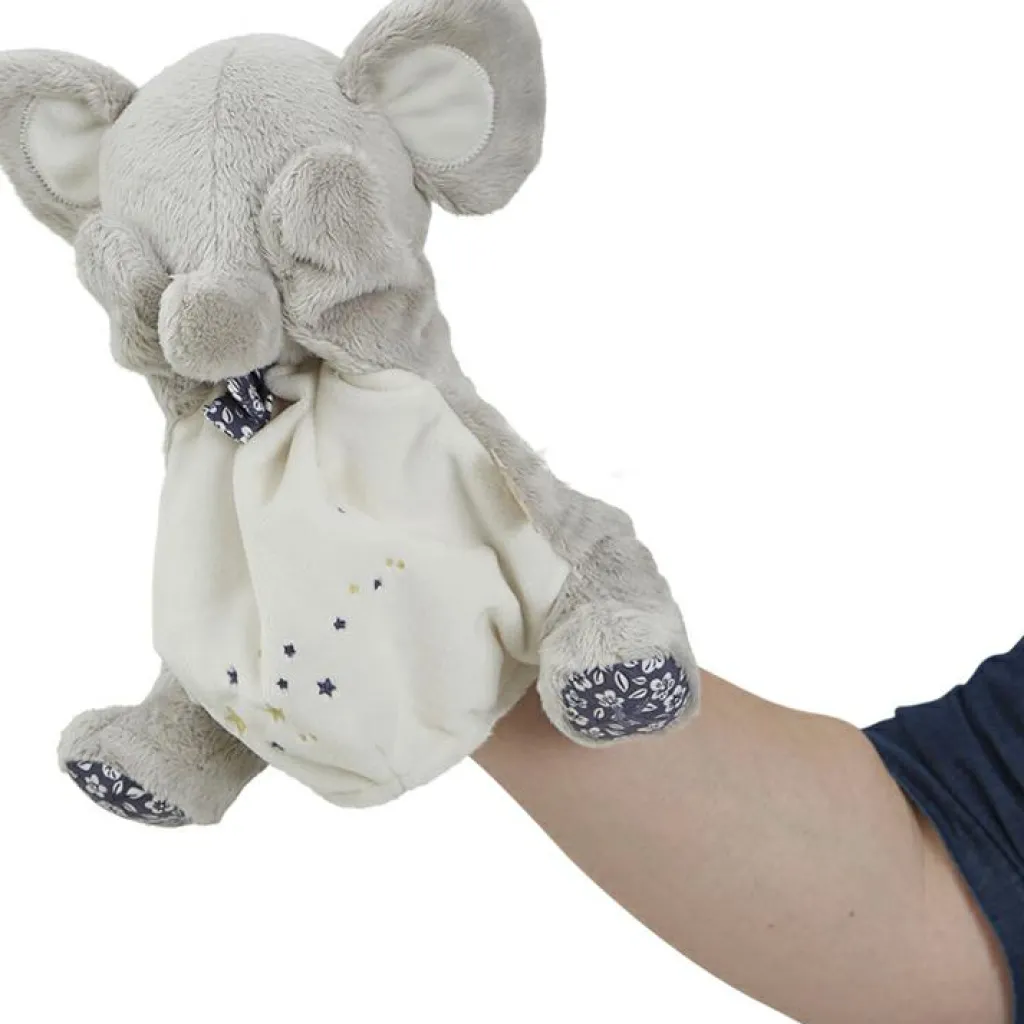 Kaloo Doudou marionnette éléphant (24 cm)
