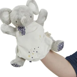 Kaloo Doudou marionnette éléphant (24 cm)