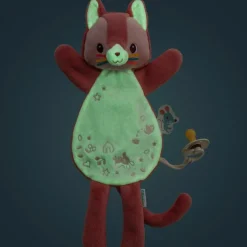 Lilliputiens Doudou marionnette phosphorescent Jeanne