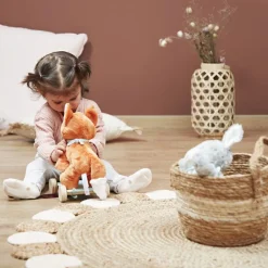 Hot Doudou marionnette renard Paprika Les amis Doudou Marionnette