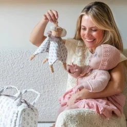 Walking Mum Doudou âne Botton Fleurs