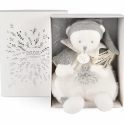 Doudou et Compagnie Doudou Ours cape Argent (25 cm)