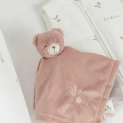 Noukie's Doudou Ours réversible Jour et Nuit Orso