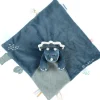 Sale Doudou plat attache sucette Ops le tricératops TSO Doudou Attache Sucette