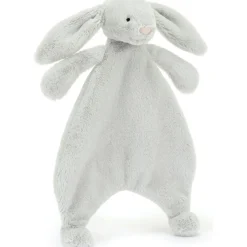 Sale Doudou plat Bashful Lapin Silver (20 cm) Doudou Plat