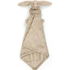 Jellycat Doudou plat Bashful Lapin Beige (34 cm)