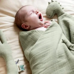 Trixie Doudou plat Bliss Sage Mr. Dino