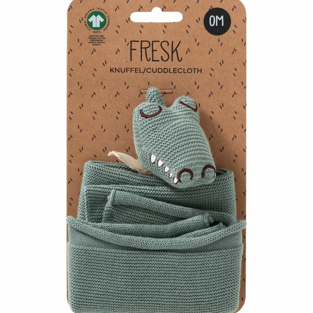 Fresk Doudou plat Crocodile