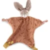 Moulin Roty Doudou plat lapin argile Trois petits lapins