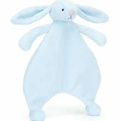 Jellycat Doudou plat Lapin Bleu