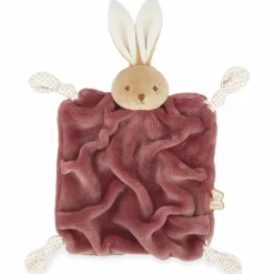 Sale Doudou plat Lapin bordeaux Doudou Plat