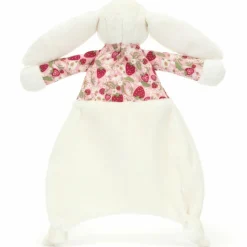 Jellycat Doudou plat Lapin en fleurs Crème