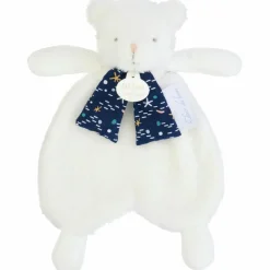 Sale Doudou plat ours luminescent Clair de Lune (26 cm) Doudou Plat