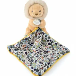 Doudou et Compagnie Doudou plat pantin Lion Boh'aime (12 cm)