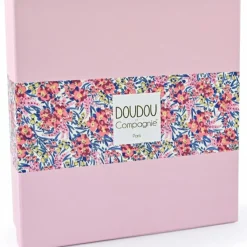 Doudou et Compagnie Doudou plat pétale Faon Boh'aime (27 cm)