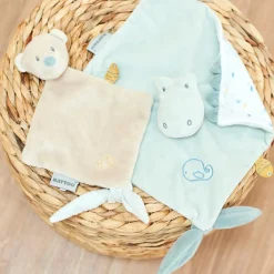 Nattou Doudou plat Roméo le croco