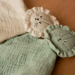 Discount Doudou plat Tam Tam Lion Sauge Doudou Plat