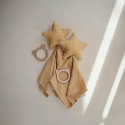 Clearance Doudou plat étoile Fall yellow Doudou Plat