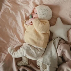 Mushie Doudou plat étoile Fog