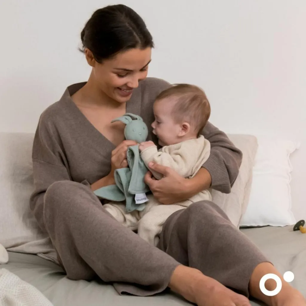 Hot Doudou You&Me Green Doudou Plat