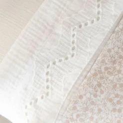 Drap de berceau Flower tuscany (80 x 100 cm) Linge De Berceau