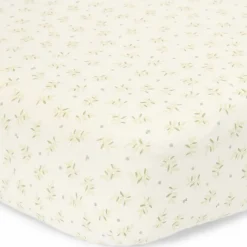 Hot Drap housse berceau Blueberry Leaves (40 x 80 cm) Linge De Berceau