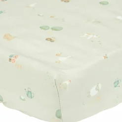 Best Drap housse berceau Little Farm (40 x 80 cm) Linge De Berceau
