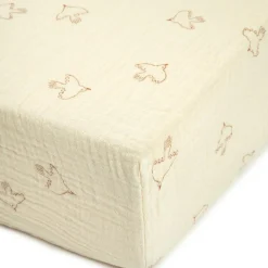 Sale Drap housse Brown Hoshi Wabi-Sabi (70x140 cm) Drap Housse Bébé