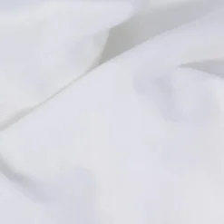 Kadolis Drap housse de berceau en coton bio blanc (40 x 80 cm)