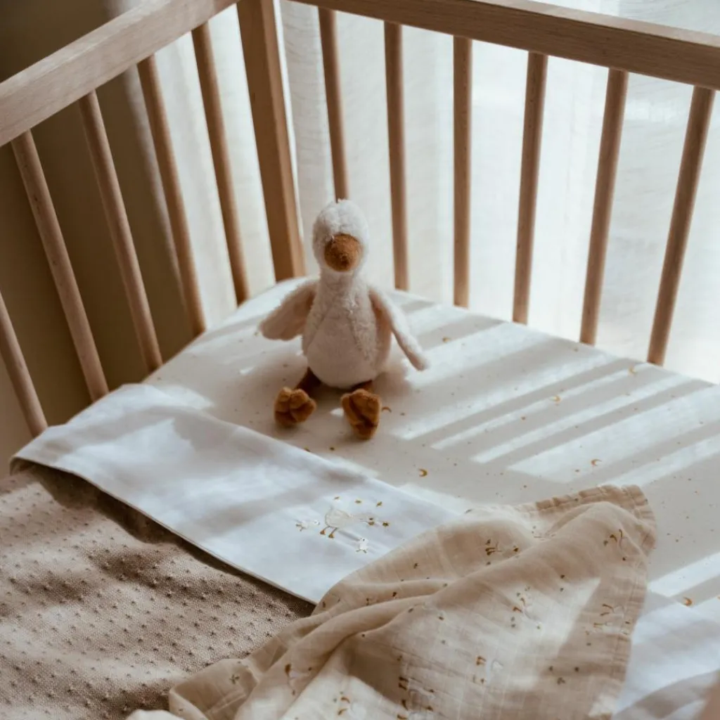 Little Dutch Drap housse de berceau Little Goose (70 x 100 cm)