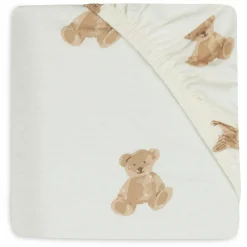 Clearance Drap housse de berceau ours Teddy Bear (40 x 80 cm) Linge De Berceau